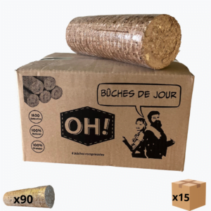 pack découverte de bûches densifiées gard'bois
