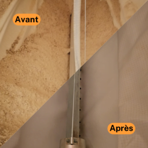Nettoyage de silo à pellets par Gard'Bois